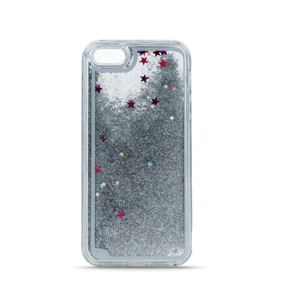 Silikónový kryt Liquid Glitter strieborný – Samsung Galaxy A70 | Kryty na mobil Kryty na mobil | Silikónový kryt Liquid Glitter strieborný – Samsung Galaxy A70 | Kryty na mobil
