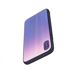 Kryty na mobil | Sklenený kryt Aurora glass hnedo-čierny – Samsung Galaxy A70 | Kryty na mobil