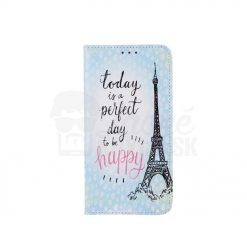Knižkové puzdro Trendy Perfect day to be happy – Samsung Galaxy A20e | Kryty na mobil Kryty na mobil | Knižkové puzdro Trendy Perfect day to be happy – Samsung Galaxy A20e | Kryty na mobil