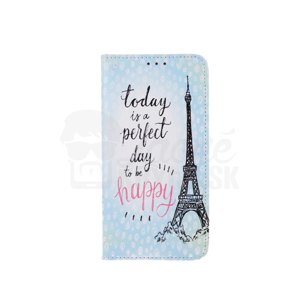 Knižkové puzdro Trendy Perfect day to be happy – Samsung Galaxy A20e | Kryty na mobil Kryty na mobil | Knižkové puzdro Trendy Perfect day to be happy – Samsung Galaxy A20e | Kryty na mobil