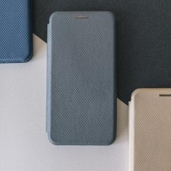 Kryty na mobil | Knižkové puzdro Verona sivé – Xiaomi Redmi Note 7 | Kryty na mobil