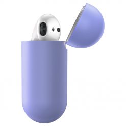 Kryty na mobil | Puzdro Baseus Silica Gel Protector fialové – Apple AirPods | Kryty na mobil