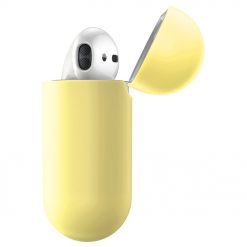 Kryty na mobil | Puzdro Baseus Silica Gel Protector žlté – Apple AirPods | Kryty na mobil