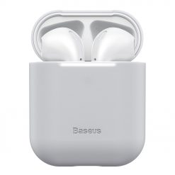 Kryty na mobil | Puzdro Baseus Silica Gel Protector sivé – Apple AirPods | Kryty na mobil