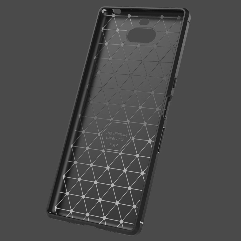 Zadný kryt Carbon čierny – Sony Xperia 10 | Kryty na mobil Kryty na mobil | Zadný kryt Carbon čierny – Sony Xperia 10 | Kryty na mobil