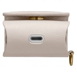 Elegantné kožené puzdro Spigen La Manon bledoružové – Apple AirPods | Kryty na mobil Kryty na mobil | Elegantné kožené puzdro Spigen La Manon bledoružové – Apple AirPods | Kryty na mobil
