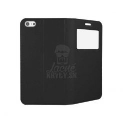 Knižkové puzdro Smart Look čierne – iPhone 5 / 5S / SE