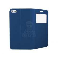 Knižkové puzdro Smart Look modré – iPhone 5 / 5S / SE