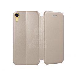 Kryty na mobil | Peňaženkové puzdro Elegance zlaté – iPhone Xr | Kryty na mobil
