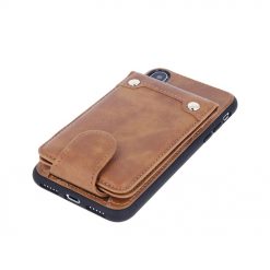 Kryty na mobil | Peňaženkové puzdro Pocket Case hnedé – iPhone Xr | Kryty na mobil