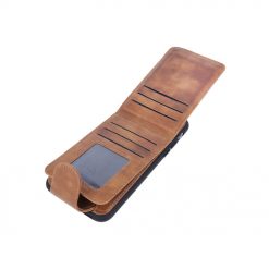 Kryty na mobil | Peňaženkové puzdro Pocket Case hnedé – iPhone Xr | Kryty na mobil