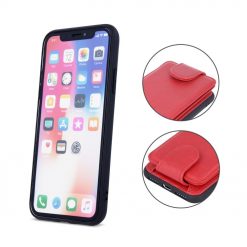 Kryty na mobil | Peňaženkové puzdro Pocket Case červené – iPhone Xr | Kryty na mobil