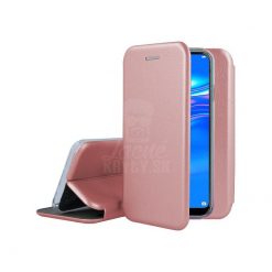 Kryty na mobil | Peňaženkové puzdro Elegance ružové – Huawei Y7 2019 | Kryty na mobil