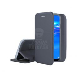 Kryty na mobil | Peňaženkové puzdro Viva sivé – Huawei Y7 2019 | Kryty na mobil