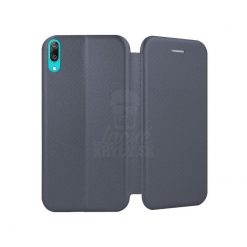 Kryty na mobil | Peňaženkové puzdro Viva sivé – Huawei Y7 2019 | Kryty na mobil