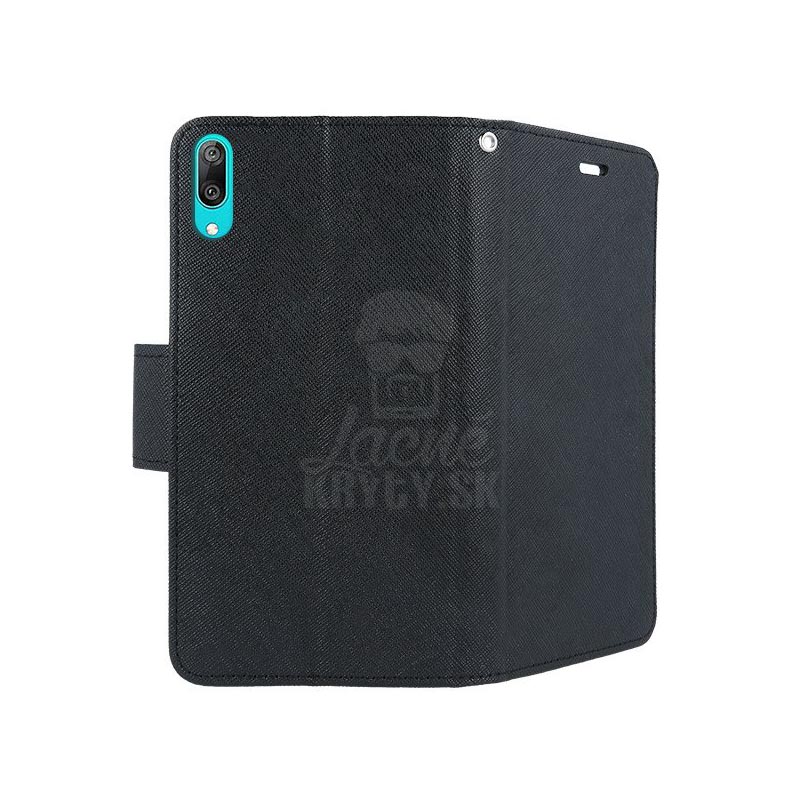 Peňaženkové puzdro Fancy Book čierne – Huawei Y7 2019 | Kryty na mobil Kryty na mobil | Peňaženkové puzdro Fancy Book čierne – Huawei Y7 2019 | Kryty na mobil