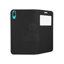 Kryty na mobil | Knižkové puzdro Smart Look čierne – Huawei Y7 2019 | Kryty na mobil