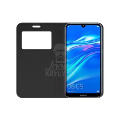 Kryty na mobil | Knižkové puzdro Smart Look čierne – Huawei Y7 2019 | Kryty na mobil