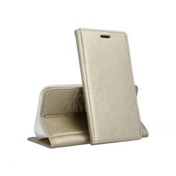 Kryty na mobil | Knižkové puzdro Magnet Book zlaté – Huawei Y7 2019 | Kryty na mobil