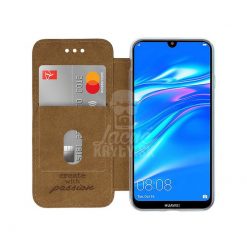 Kryty na mobil | Knižkové puzdro Prime case čierne – Huawei Y7 2019 | Kryty na mobil