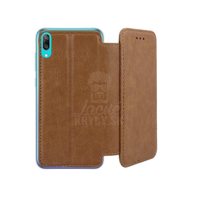Knižkové puzdro Prime case hnedé – Huawei Y7 2019 | Kryty na mobil Kryty na mobil | Knižkové puzdro Prime case hnedé – Huawei Y7 2019 | Kryty na mobil