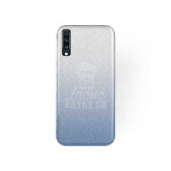 Kryty na mobil | Ligotavý Kryt Forcell Shining trasparentno-modrý – Samsung Galaxy A70 | Kryty na mobil