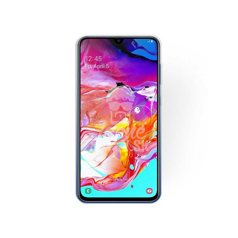 Ligotavý Kryt Forcell Shining trasparentno-modrý – Samsung Galaxy A70 | Kryty na mobil Kryty na mobil | Ligotavý Kryt Forcell Shining trasparentno-modrý – Samsung Galaxy A70 | Kryty na mobil