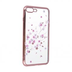 Kryty na mobil | Zadný kryt Flower case ružovo-zlatý – iPhone Xr | Kryty na mobil