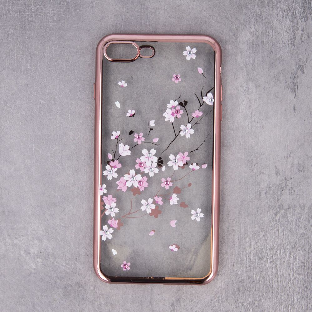 Zadný kryt Flower case ružovo-zlatý – iPhone Xr | Kryty na mobil Kryty na mobil | Zadný kryt Flower case ružovo-zlatý – iPhone Xr | Kryty na mobil