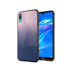 Kryty na mobil | Sklenený kryt Aurora glass hnedo-čierny – Huawei Y7 2019 | Kryty na mobil