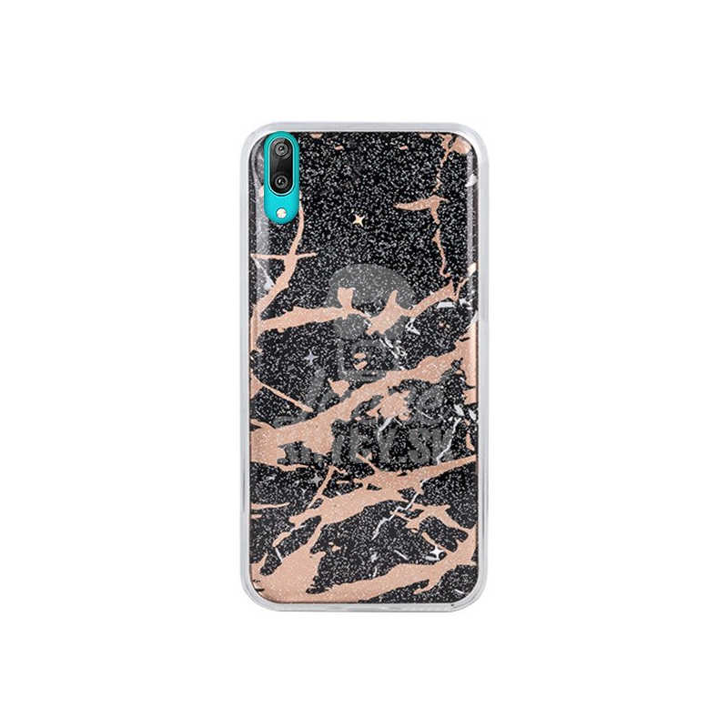 Zadný kryt s potlačou Marble čierny – Huawei Y7 2019 | Kryty na mobil Kryty na mobil | Zadný kryt s potlačou Marble čierny – Huawei Y7 2019 | Kryty na mobil