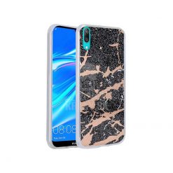 Zadný kryt s potlačou Marble čierny – Huawei Y7 2019 | Kryty na mobil Kryty na mobil | Zadný kryt s potlačou Marble čierny – Huawei Y7 2019 | Kryty na mobil