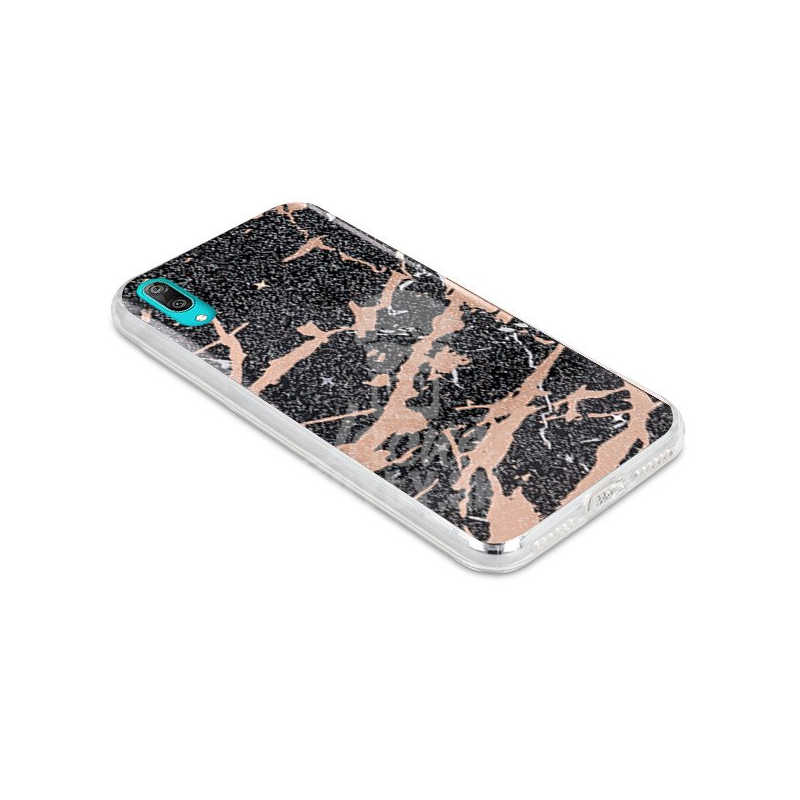 Zadný kryt s potlačou Marble čierny – Huawei Y7 2019 | Kryty na mobil Kryty na mobil | Zadný kryt s potlačou Marble čierny – Huawei Y7 2019 | Kryty na mobil