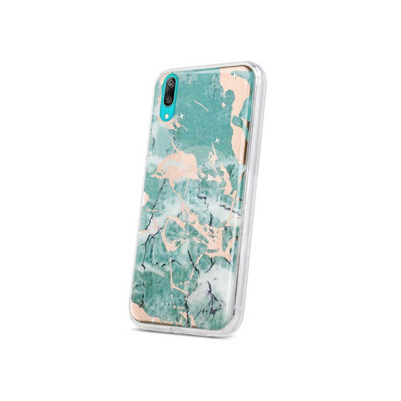 Zadný kryt s potlačou Marble zelený – Huawei Y7 2019 | Kryty na mobil Kryty na mobil | Zadný kryt s potlačou Marble zelený – Huawei Y7 2019 | Kryty na mobil