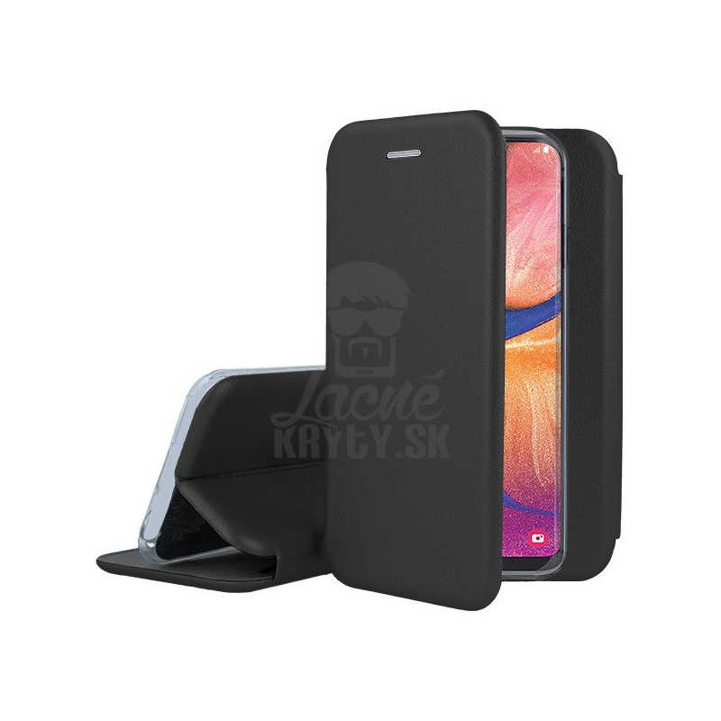 Peňaženkové puzdro Elegance čierne – Samsung Galaxy A20e | Kryty na mobil Kryty na mobil | Peňaženkové puzdro Elegance čierne – Samsung Galaxy A20e | Kryty na mobil