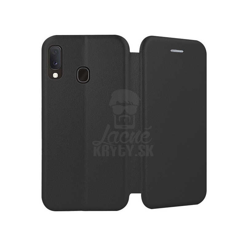 Peňaženkové puzdro Elegance čierne – Samsung Galaxy A20e | Kryty na mobil Kryty na mobil | Peňaženkové puzdro Elegance čierne – Samsung Galaxy A20e | Kryty na mobil