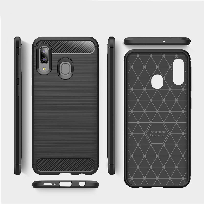 Zadný kryt Carbon čierny – Samsung Galaxy A20e | Kryty na mobil Kryty na mobil | Zadný kryt Carbon čierny – Samsung Galaxy A20e | Kryty na mobil