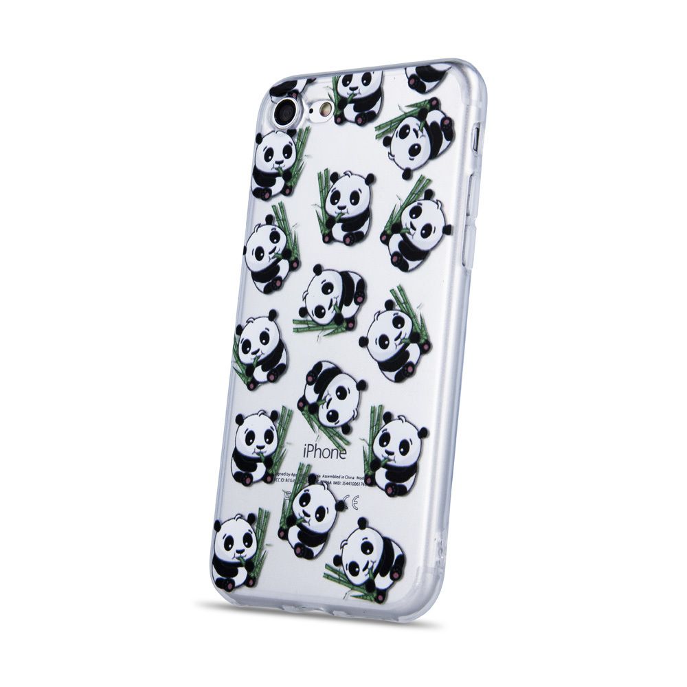 Zadný kryt Trendy s potlačou Panda transparentný – Huawei Y7 2019 | Kryty na mobil Kryty na mobil | Zadný kryt Trendy s potlačou Panda transparentný – Huawei Y7 2019 | Kryty na mobil