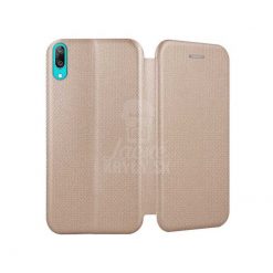 Kryty na mobil | Knižkové puzdro Verona zlaté – Huawei Y7 2019 | Kryty na mobil