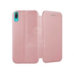 Kryty na mobil | Knižkové puzdro Verona ružové – Huawei Y7 2019 | Kryty na mobil