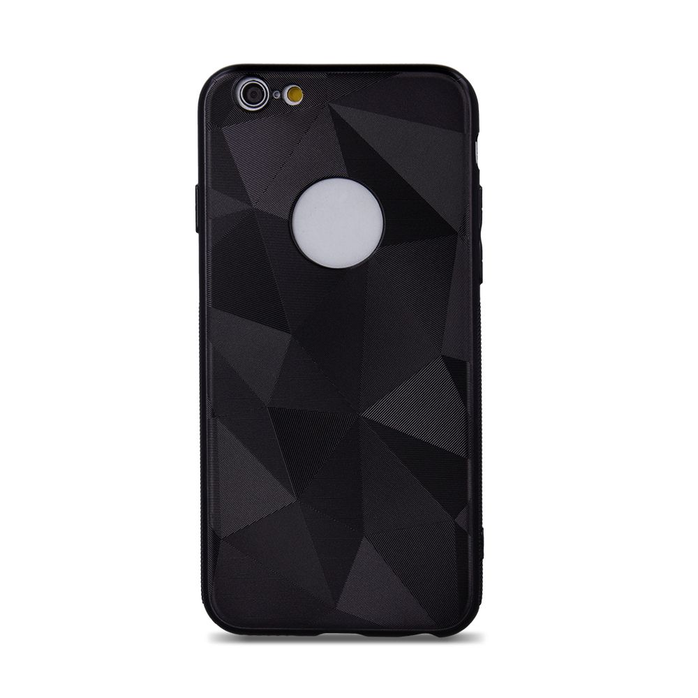 Silikónový kryt Geometric matný čierny – Huawey Y7 2019 | Kryty na mobil Kryty na mobil | Silikónový kryt Geometric matný čierny – Huawey Y7 2019 | Kryty na mobil