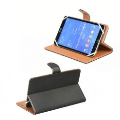 Kryty na mobil | Univerzálne knižkové puzdro Fancy book čierne pre tablet so 7 – 8 palcovým displejom | Kryty na mobil
