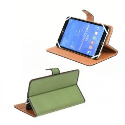 Kryty na mobil | Univerzálne knižkové puzdro Fancy book zelené pre tablet s 9 – 10 palcovým displejom | Kryty na mobil