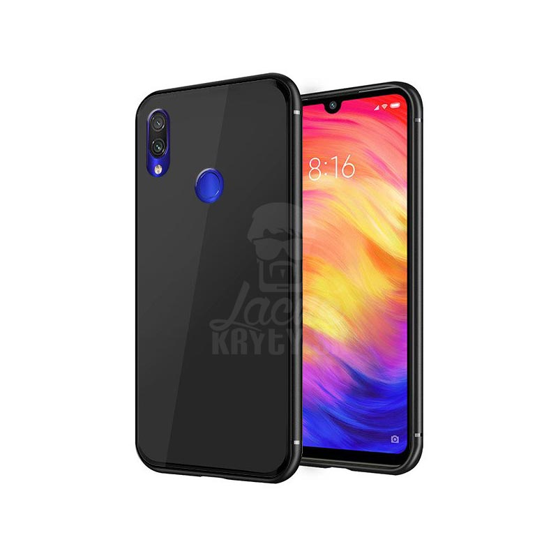 Sklenený kryt Glass Case čierny – Xiaomi Redmi Note 7 | Kryty na mobil Kryty na mobil | Sklenený kryt Glass Case čierny – Xiaomi Redmi Note 7 | Kryty na mobil