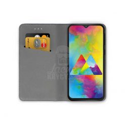 Kryty na mobil | Knižkové puzdro Smart Case Book čierne – Samsung Galaxy M20 | Kryty na mobil