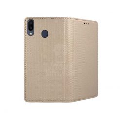 Knižkové puzdro Smart Case Book zlaté – Samsung Galaxy M20