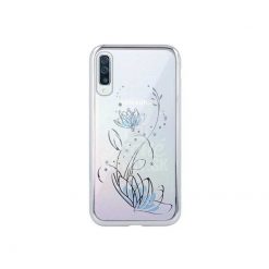 Kryty na mobil | Zadný kryt Lotus case strieborný – Samsung Galaxy A50 / A30s | Kryty na mobil