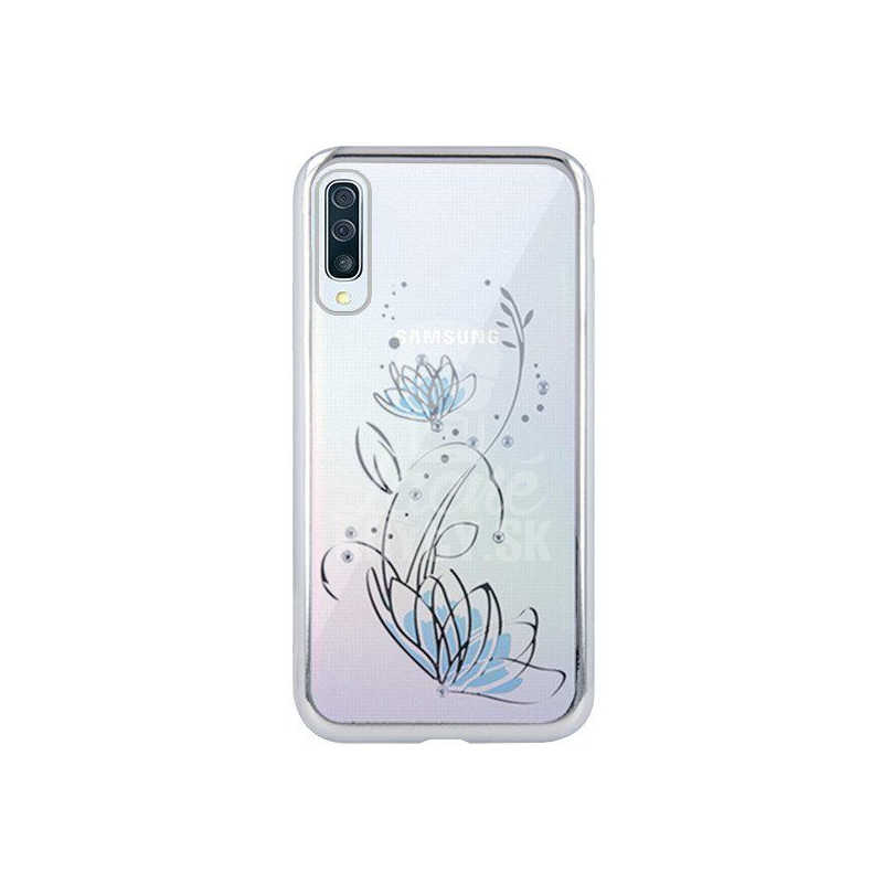 Zadný kryt Lotus case strieborný – Samsung Galaxy A50 / A30s | Kryty na mobil Kryty na mobil | Zadný kryt Lotus case strieborný – Samsung Galaxy A50 / A30s | Kryty na mobil