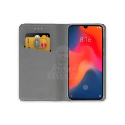 Kryty na mobil | Knižkové puzdro Magnet Book zlaté – Xiaomi Mi 9 | Kryty na mobil