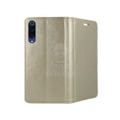 Kryty na mobil | Knižkové puzdro Magnet Book zlaté – Xiaomi Mi 9 | Kryty na mobil